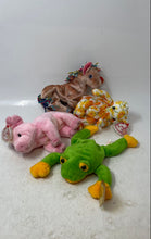 Load image into Gallery viewer, Lot Of 4 Pcs Vintage Ty Beanie Baby Mixed Variety Beanbag Plush Toys With Tags