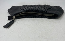Load image into Gallery viewer, Kenneth Cole Womens Black Leather Zipper Inner Pockets Mini Clutch Pouch Wallet