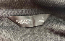 Load image into Gallery viewer, Authentic Simply Vera Vera Wang Womens Black Pullover Sweatshirt Size L