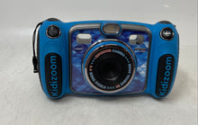 Load image into Gallery viewer, VTech Kidizoom Duo Deluxe Blue 5.0 MP 4x Zoom Portable Camera Untested