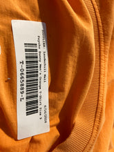 Load image into Gallery viewer, Psycho Bunny Mens Orange Short Sleeve Crew Neck Pullover T-Shirt Size 9