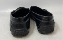 Load image into Gallery viewer, Perry Ellis Portfolio Mens Black Leather Round Toe Slip-On Loafer Shoes Size 9