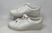 Load image into Gallery viewer, Michael Kors Womens Colby White Embossed Monogram Lace-Up Sneakers Shoes Size 9M