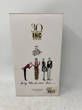 Load image into Gallery viewer, 30 Years Of INC International Concepts Glass Red & Black Macy's Holiday Ornament