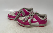 Load image into Gallery viewer, Nike Kids Dunk Low FB9109-102 Pink White Leather Lace-Up Sneakers Shoes Size 2Y