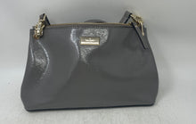 Load image into Gallery viewer, Kate Spade New York Womens River Place Bixby Gray Leather Zip Crossbody Handbag