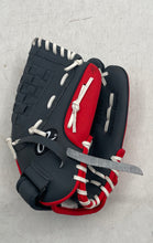 Load image into Gallery viewer, Rawlings Players Series Youth PL115G Black Red White Baseball Glove Size 11.5"