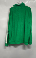 Load image into Gallery viewer, H&M Mens Green White Relaxed Fit Long Sleeve Full-Zip Track Jacket Size XL