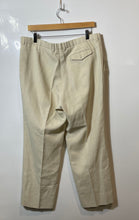 Load image into Gallery viewer, Authentic Burberrys Mens Light Beige Pleated Pockets Dress Pants Size L EUR 50