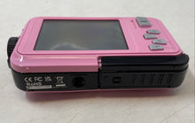 Load image into Gallery viewer, Pink 3M/10Ft 1080P 30MP 2.7 Inch Waterproof LCD Digital Camera In Case Untested
