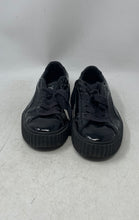 Load image into Gallery viewer, Puma Womens Creeper Wrinkled 364465-01 Black Lace-Up Sneaker Shoes Size 8