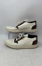 Load image into Gallery viewer, Puma Womens Sky Point Low NC 357111 01 White Brown Sneaker Shoes Size 7.5