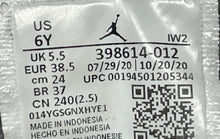 Load image into Gallery viewer, Nike Kids Jordan 3 Retro 398614-012 Gray Lace-Up Basketball Shoes Size 6Y