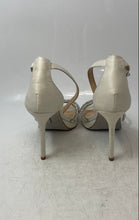 Load image into Gallery viewer, Vince Camuto Womens Klaresia Ivory Embellished Ankle Strap Heels Size 8.5M
