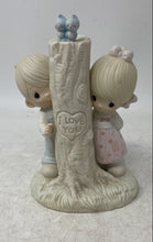 Load image into Gallery viewer, Enesco Precious Moments Thee I Love Bisque Porcelain Figurine Jonathan David