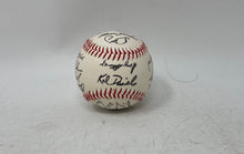 Load image into Gallery viewer, White Red Multiple Signed Collectible Sports Baseball Ball With Case