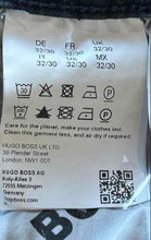 Load image into Gallery viewer, Hugo Boss Mens Delaware Blue Denim Slim Fit Pockets Straight Jeans Size 32/30