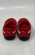 Load image into Gallery viewer, Puma Unisex Baby Speedcat OG 401700-02 Red Round Toe Slip-On Sneaker Shoes Sz 5C