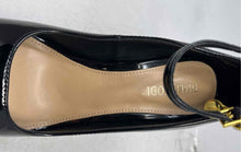 Load image into Gallery viewer, Thalia Sodi Womens libbie Black Leather Ankle Strap Stiletto Pump Heels Size 8