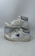 Load image into Gallery viewer, Champion Kids 3 On 3 White Lace-Up High Top Sneakers Shoes Size 5Y