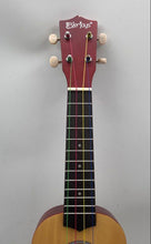 Load image into Gallery viewer, Everjoys Beige Brown Handmade Wooden Instrument 4 String Soprano Ukulele w/ Bag