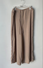 Load image into Gallery viewer, Adrianna Papell Womens Beige Airflow Braided Trim Wide-Leg Trouser Pants Size L