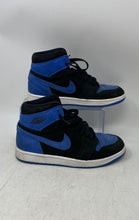 Load image into Gallery viewer, Nike Mens Jordan 1 Retro High OG DZ5485-042 Black Blue Sneaker Shoes Size 6