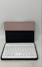 Load image into Gallery viewer, Sengbirch White Rose Gold Portable Wireless Bluetooth Keyboard With Cover