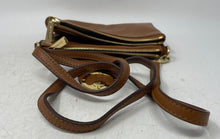 Load image into Gallery viewer, Michael Kors Womens Fulton Brown Leather Detachable Strap Lined Crossbody Bag