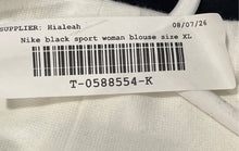 Load image into Gallery viewer, Nike Womens Black Mock Neck Sleeveless Cropped Blouse Top Size XL With Tag