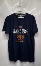 Load image into Gallery viewer, Originals By PM Mens Blue Cotton Short Sleeve Crew Neck Graphic T-Shirt Size M