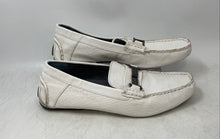 Load image into Gallery viewer, Calvin Klein Mens Morrie 34F9122 White Moc Toe Slip-On Loafer Shoes Size 10