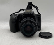 Load image into Gallery viewer, Minolta Maxxum 300si Black Auto Focus SLR Film Camera W/ Accessories Not Tested