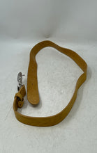 Load image into Gallery viewer, Timberland Mens Mustard Genuine Leather Buckle Adjustable Dress Belt Size 36