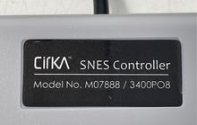 Load image into Gallery viewer, Cirka SNES M07888 S91 Gray Black Wired Compatible Video Game Controller