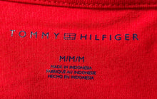 Load image into Gallery viewer, Tommy Hilfiger Womens Red Short Sleeve Pullover Hoodie Dress Size Medium