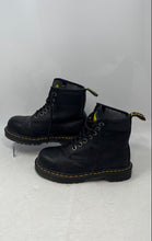 Load image into Gallery viewer, Dr. Martens Mens AirWair Black Lace-Up Steel Toe Combat Boots Size 5 1/2