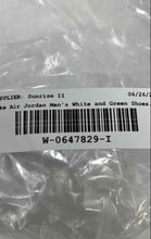 Load image into Gallery viewer, Nike Womens Air Jordan 1 Low DC0774-138 White And Green Sneaker Shoes Size 8.5