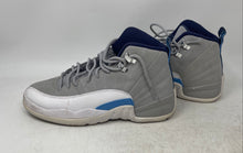 Load image into Gallery viewer, Nike Boys Air Jordan 12 Retro University Blue White Gray Sneaker Shoes Size 6Y