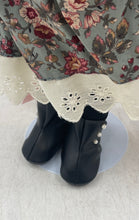 Load image into Gallery viewer, Brinn's Collector Porcelain Doll In Floral Outfit Dress Brown Hair And Hat