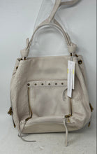 Load image into Gallery viewer, The Sak Womens Ojai White Embossed Leather Shoulder Handbag With Tags