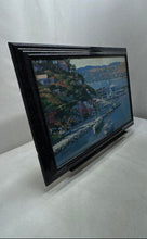 Load image into Gallery viewer, Harbor Scene Landscape Framed Sausalito Artwork Print By Howard Behrens