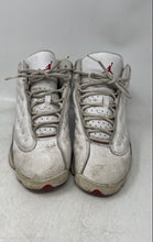 Load image into Gallery viewer, Nike Kids Air Jordan 13 Retro White Gray Lace-Up Sneakers Shoes Size 7Y