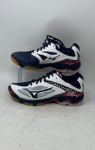 Load image into Gallery viewer, Mizuno Womens Wave Lightning Z3 Blue Red White Running Shoes Size 10 In Box