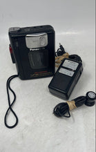 Load image into Gallery viewer, Panasonic RQ-L349 Black Mini Cassette Tape Player & Recorder Not Tested