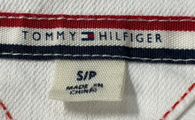 Load image into Gallery viewer, Tommy Hilfiger Womens White Denim Long Sleeve Button Front Jacket Size S