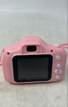 Load image into Gallery viewer, Pink White Portable Childrens Digital Camera With Box And Accessories Not Tested