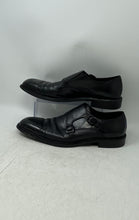 Load image into Gallery viewer, Kenneth Cole Mens Black I'm Hustlin Double Monk Strap Dress Shoes Size 11.5M