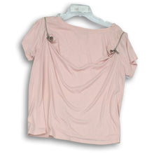 Load image into Gallery viewer, Michael Kors Womens Pink Short Sleeve Round Neck Pullover T-Shirt Size XL