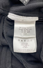 Load image into Gallery viewer, Authentic Giorgio Armani Womens Black Flat Front Pockets Trouser Pants Size 6
